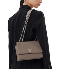 GUESS PHAEDRA Geanta de umar tesuta taup &icirc;nchis - Genți femei - 5