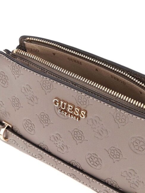 ZARELA  Geanta de umar logo taupe închis - Genți femei