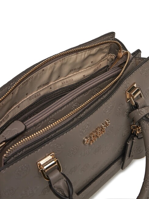 ZARELA  Geanta de mana, cu bareta de umar logo taupe închis - Genți femei