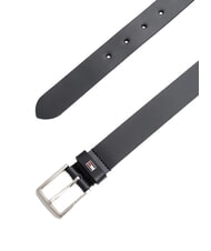 TOMMY HILFIGER TH KIDS Curea de piele albastru spațial - Curele pentru copii - 3