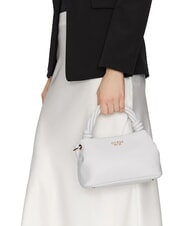 GUESS SANSA Geanta de mana mini, cu curea de umar alb - Genți femei - 5