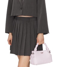 GUESS SANSA Geanta de mana mini, cu curea de umar orhidee - Genți femei - 5