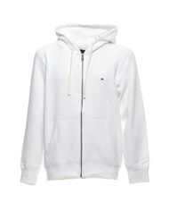 TOMMY HILFIGER TH Hanorac cu fermoar alb - hanorace - 3