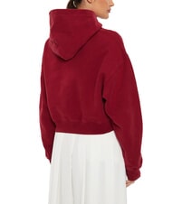 TOMMY HILFIGER TH JEANS Hanorac cu glugă pentru femei covor roșu - Hanorace pentru femei - 2