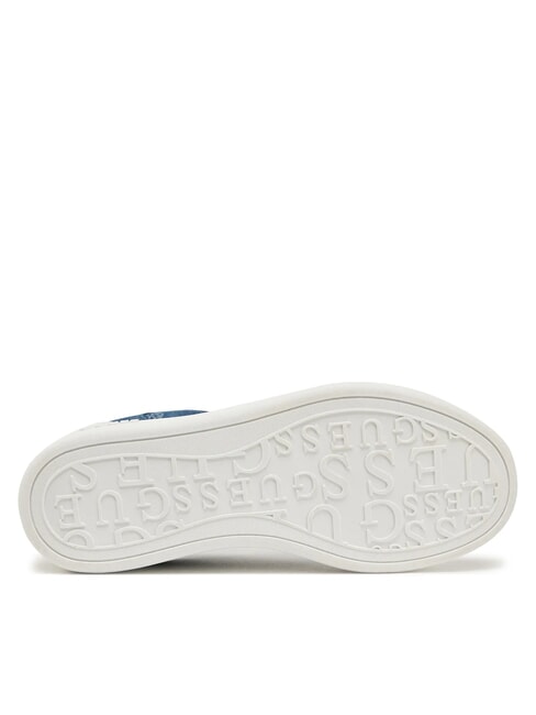 SWOLE2 Teniși cu platformă și inserții din denim albastru - Pantofi femei