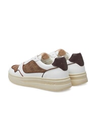 GUESS WINNO II Teniși cu inserții cu logo 4G Bej / maro - Pantofi bărbați - 5