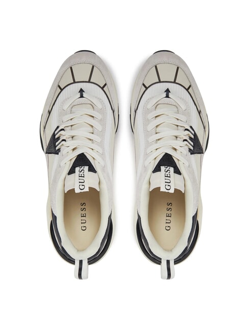 VALENCIA Adidași de alergare alb negru - Pantofi bărbați