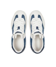 GUESS SWOLE2 Teniși cu platformă și inserții din denim albastru - Pantofi femei - 3