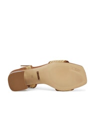 GUESS GANIKA Sandale înalte cu bandă din rafie natural - Pantofi femei - 6