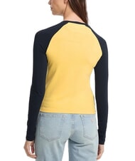 GUESS JEANS RAGLAN BLOCK Tricou cu mânecă lungă și imprimeu iaurt multifuncțional cu banane - tricou - 2