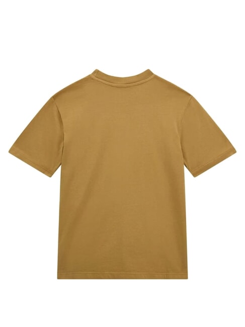 KIDS Tricou cu m&acirc;necă scurtă și broderie cu logo miere de munte - Tricou copil