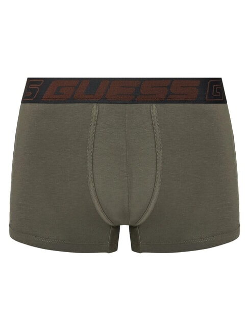 JOE 3 boxeri multicolori lavă negru portocaliu - Slip pentru bărbați