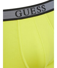 GUESS JOE 3 boxeri multicolori pieptene galben-lavă neagră - Slip pentru bărbați - 7