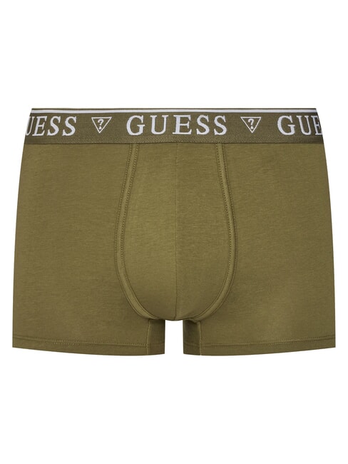 LOGO CLASSIC 5 boxeri multicolori negru alb gri verde - Slip pentru bărbați