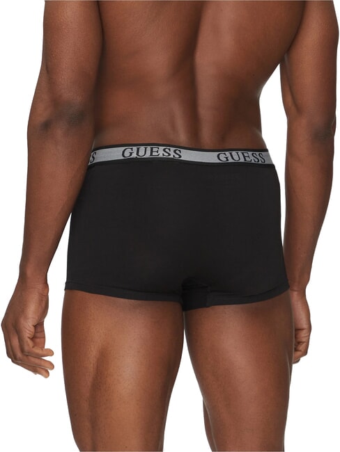 JOE 3 boxeri multicolori pieptene galben-lavă neagră - Slip pentru bărbați