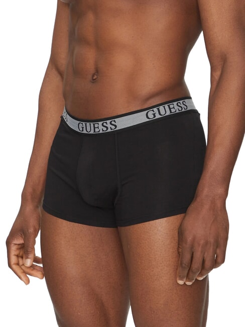 JOE 3 boxeri multicolori pieptene galben-lavă neagră - Slip pentru bărbați