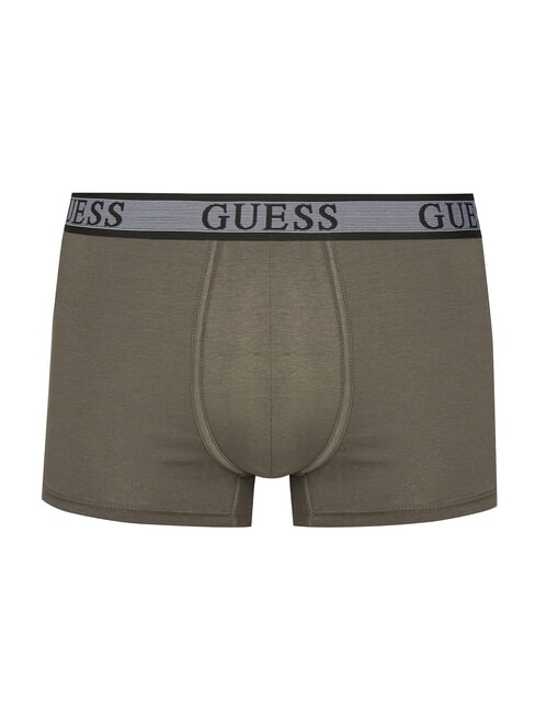 JOE 3 boxeri multicolori pieptene galben-lavă neagră - Slip pentru bărbați