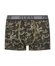GUESS JOE 3 boxeri multicolori camuflaj verde 81 - Slip pentru bărbați - 4