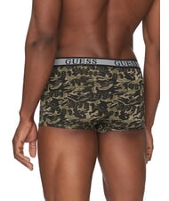 GUESS JOE 3 boxeri multicolori camuflaj verde 81 - Slip pentru bărbați - 3