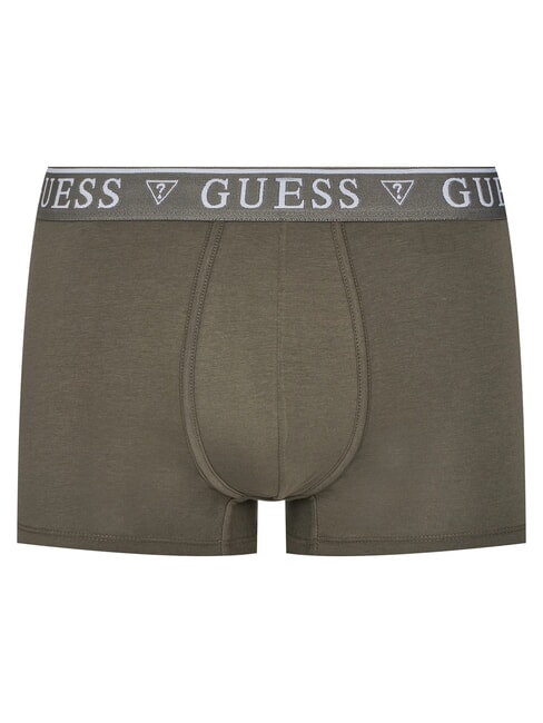 LOGO CLASSIC 5 boxeri multicolori negru alb gri verde - Slip pentru bărbați