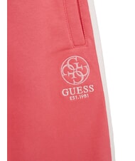 GUESS KIDS ACTIVE Pantaloni de trening jogger cu dungi laterale roz suculent - Treninguri pentru copii - 4