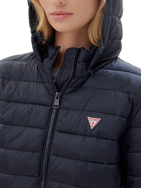 PACKABLE Jachetă ușoară din puf cu glugă ocean îndrăzneț - Jachete de puf pentru femei