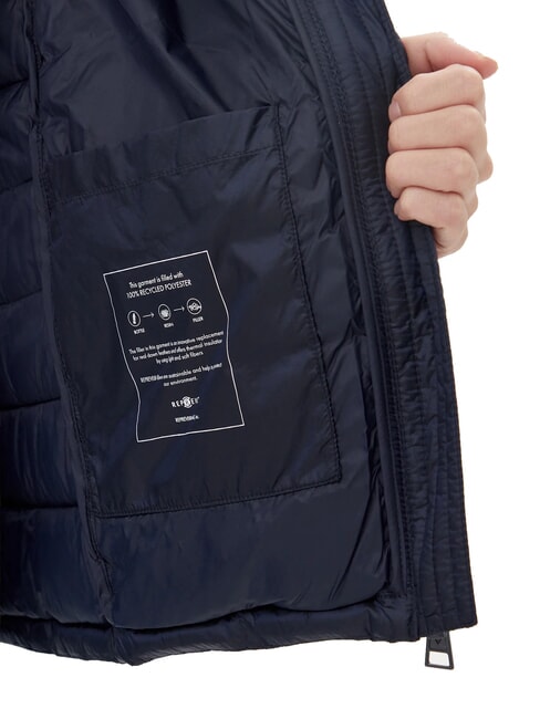 PACKABLE Jachetă ușoară din puf cu glugă ocean îndrăzneț - Jachete de puf pentru femei