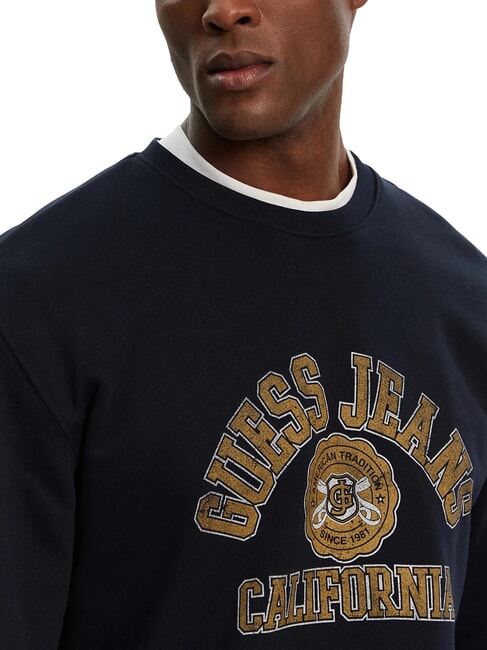 REGULAR Hanorac cu guler rotund și imprimeu ocean îndrăzneț - hanorace