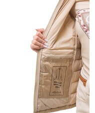 GUESS JEANS PACKABLE Jachetă ușoară din puf cu glugă bronz safari - Jachete de puf pentru femei - 5