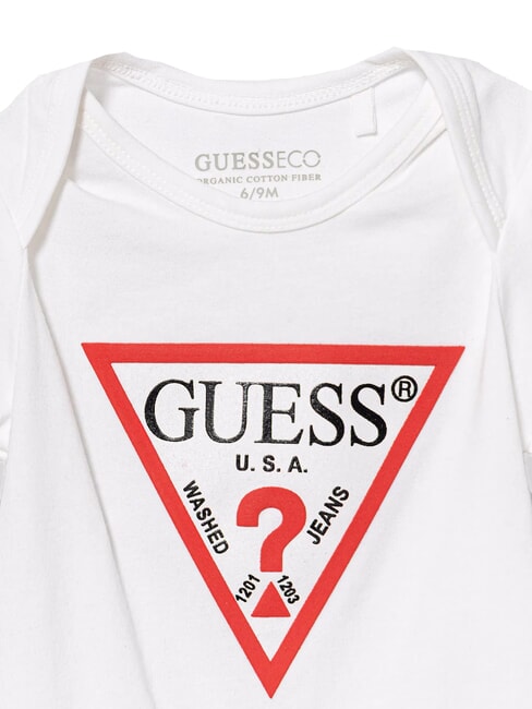 KIDS Body cu mânecă scurtă pentru bebeluși alb purpuriu - Salopete și ținute pentru bebeluși