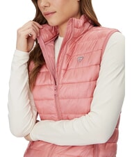 GUESS JEANS PUFFER Jachetă fără mâneci cu puf ușor roz - Vesta de dama - 3