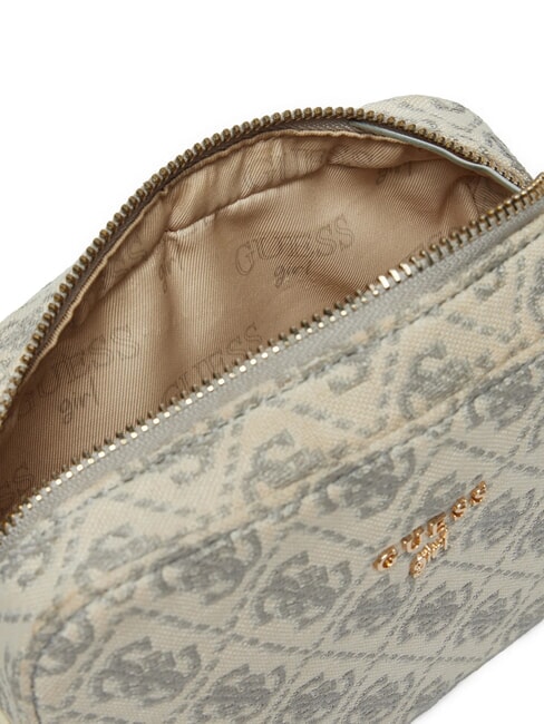 GIRL Geantă de umăr mini din jacquard cremwhi - Genți femei