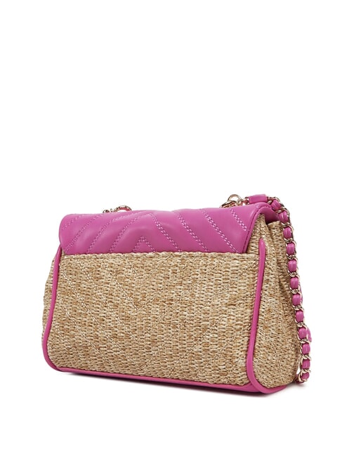 GIRL Geantă mini cu pandantiv cu logo explozie roz - Genți femei