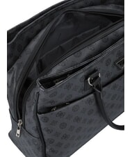 GUESS WILDER Geantă de umăr cu buzunar pentru laptop gri închis - Genți femei - 4