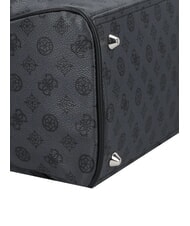 GUESS WILDER Geantă de umăr cu buzunar pentru laptop gri închis - Genți femei - 5