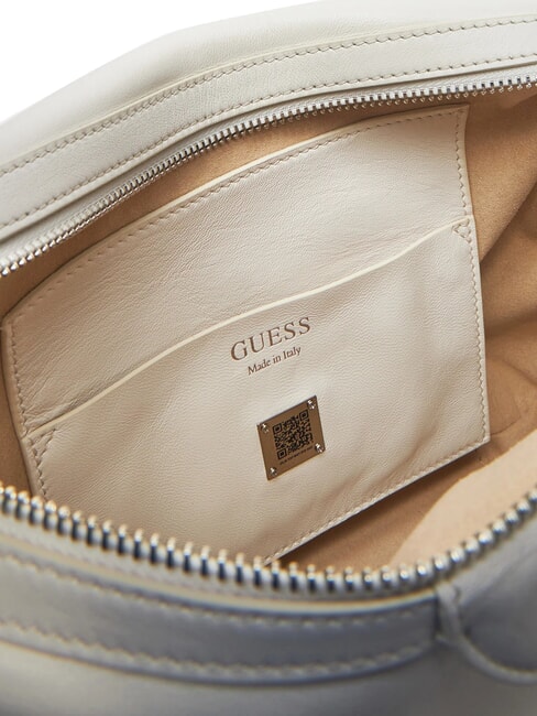 EVA Geantă de umăr din piele alb optic - Genți femei