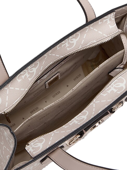 IZZY 2 Geantă tote cu curea de umăr sigla de nisip - Genți femei