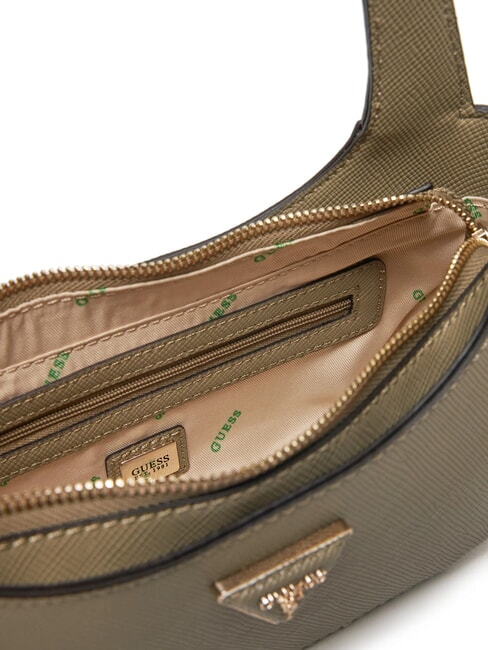 ECO JAZYLYNN Geantă hobo ST Saffiano cu curea de umăr salvie - Genți femei