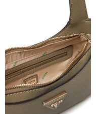 GUESS ECO JAZYLYNN Geantă hobo ST Saffiano cu curea de umăr salvie - Genți femei - 4