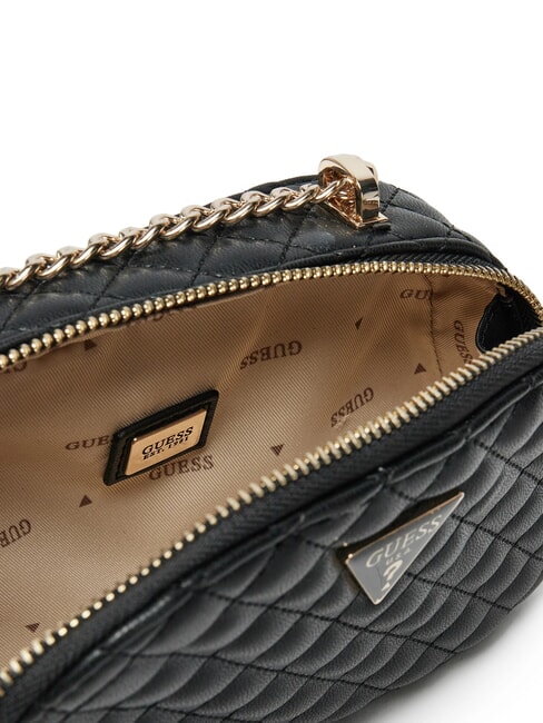 ECO RIANEE Geantă matlasată convertibilă BLACK - Genți femei