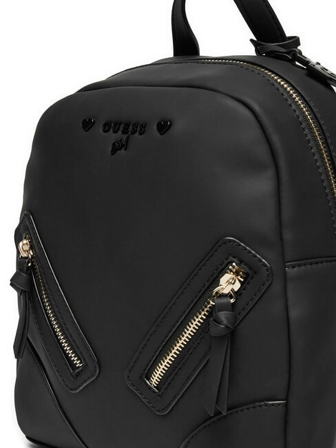 GIRL Rucsac mini cu buzunare jetbla - Genți femei