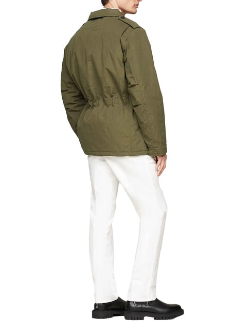 TH Sacou verde armată - Geci de bărbați