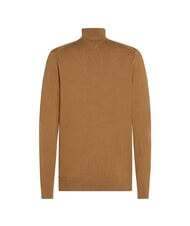 TOMMY HILFIGER TH  Pulover cu guler înalt și fermoar pânză de safari - Pulovere pentru bărbați - 3