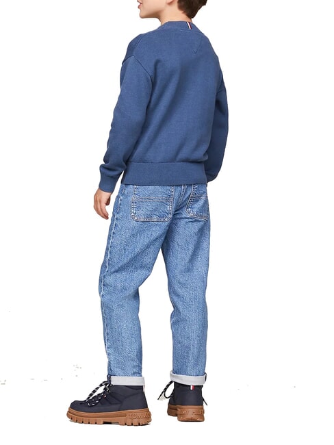 TH KIDS Pulover cu guler rotund pentru copii Marea Egee - Pulovere pentru copii