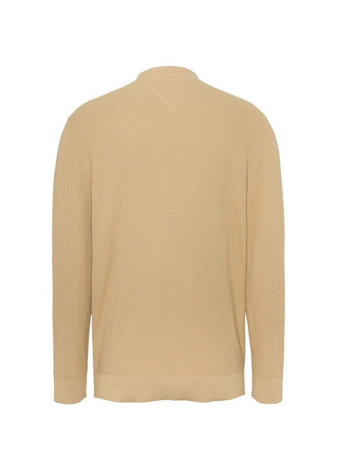 TH JEANS Pulover cu guler rotund aur blând - Pulovere pentru bărbați