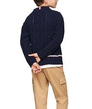 TOMMY HILFIGER TH KIDS Pulover pentru copii cerul deșertului - Pulovere pentru copii - 2