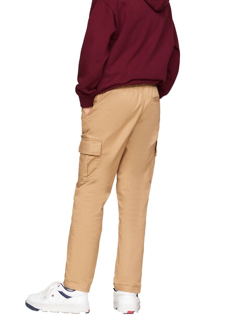 TH KIDS Pantaloni unisex din bumbac kaki clasic - Pantaloni pentru copii