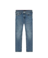 TOMMY HILFIGER TH KIDS  Blugi de băiat albastru oceanic - Pantaloni pentru copii - 3