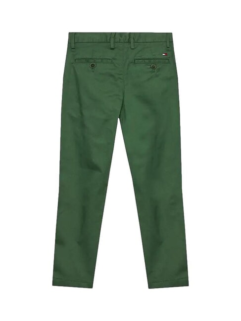 TH KIDS Pantaloni chino verde universitar - Pantaloni pentru copii