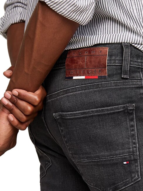 TH  Blugi slim fit negru intens - Jeans